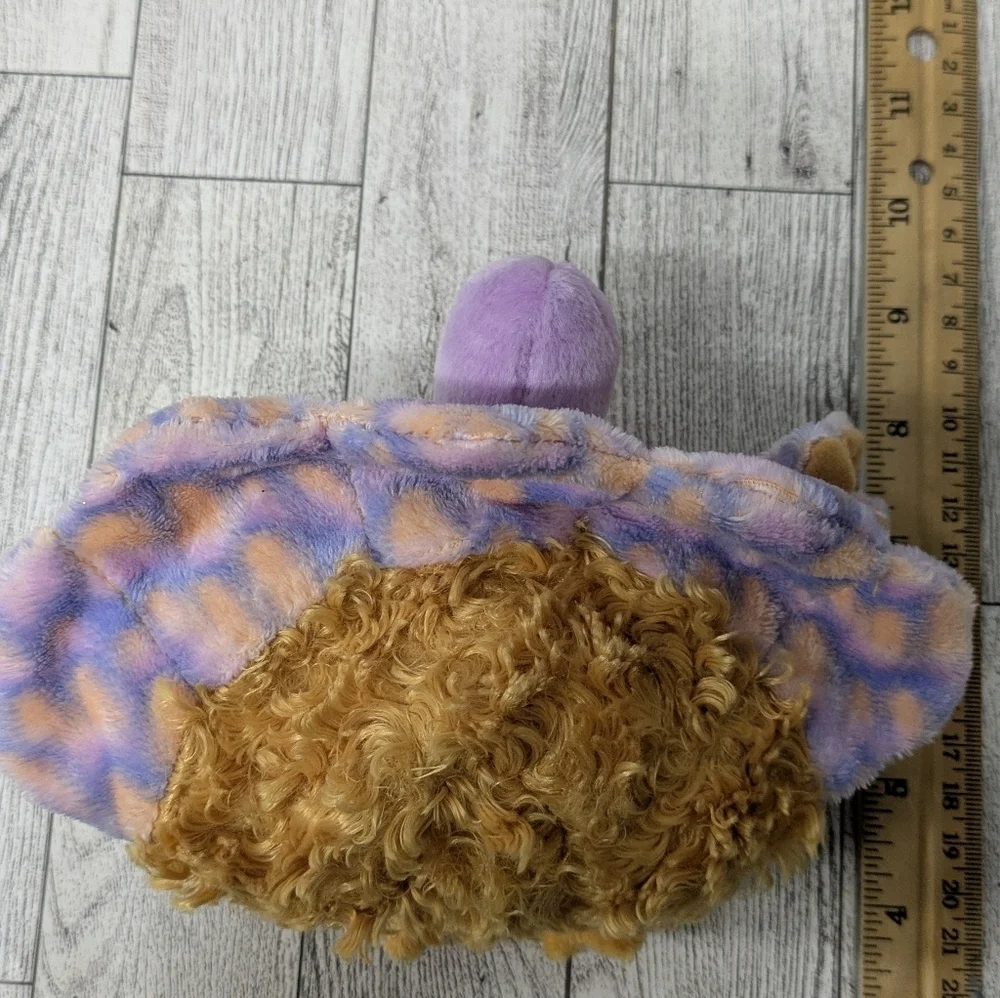 Ty Stuffed Turkey - Purple and Yellow